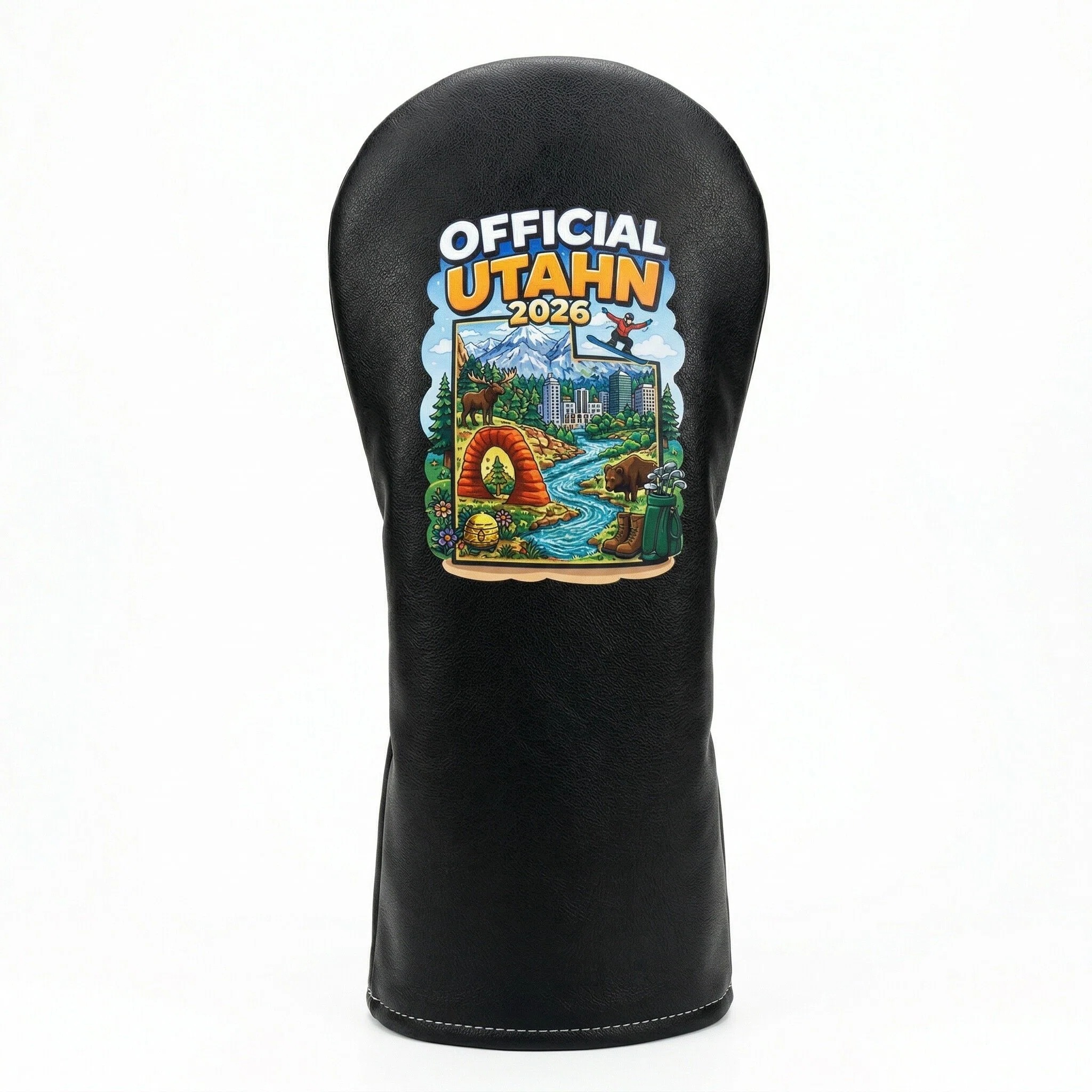 Golf Wood Head Cover Digital Printing